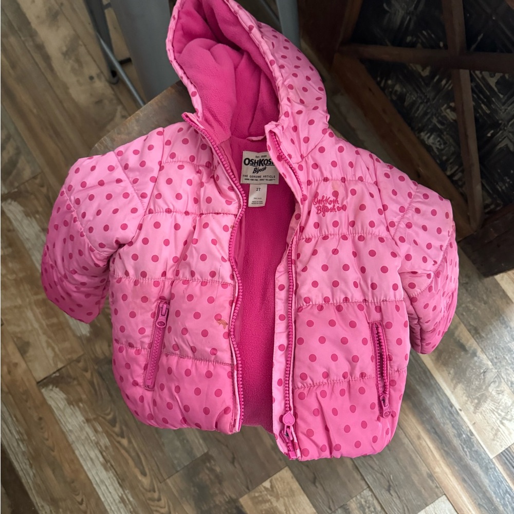 Carters 2T puffer jacket.